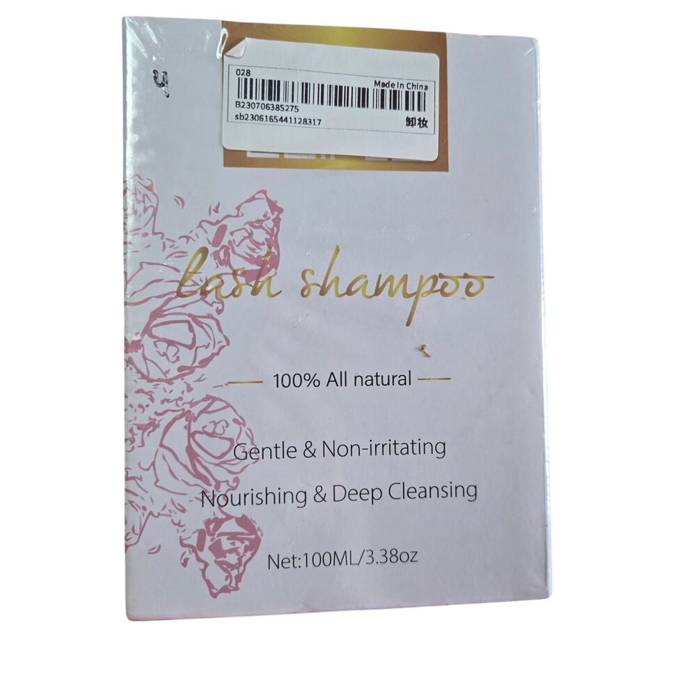 Eyelash Cleanser Mousse Shampoo for Lash Extensions Makeup & Mascara Remover - Picture 2 of 2